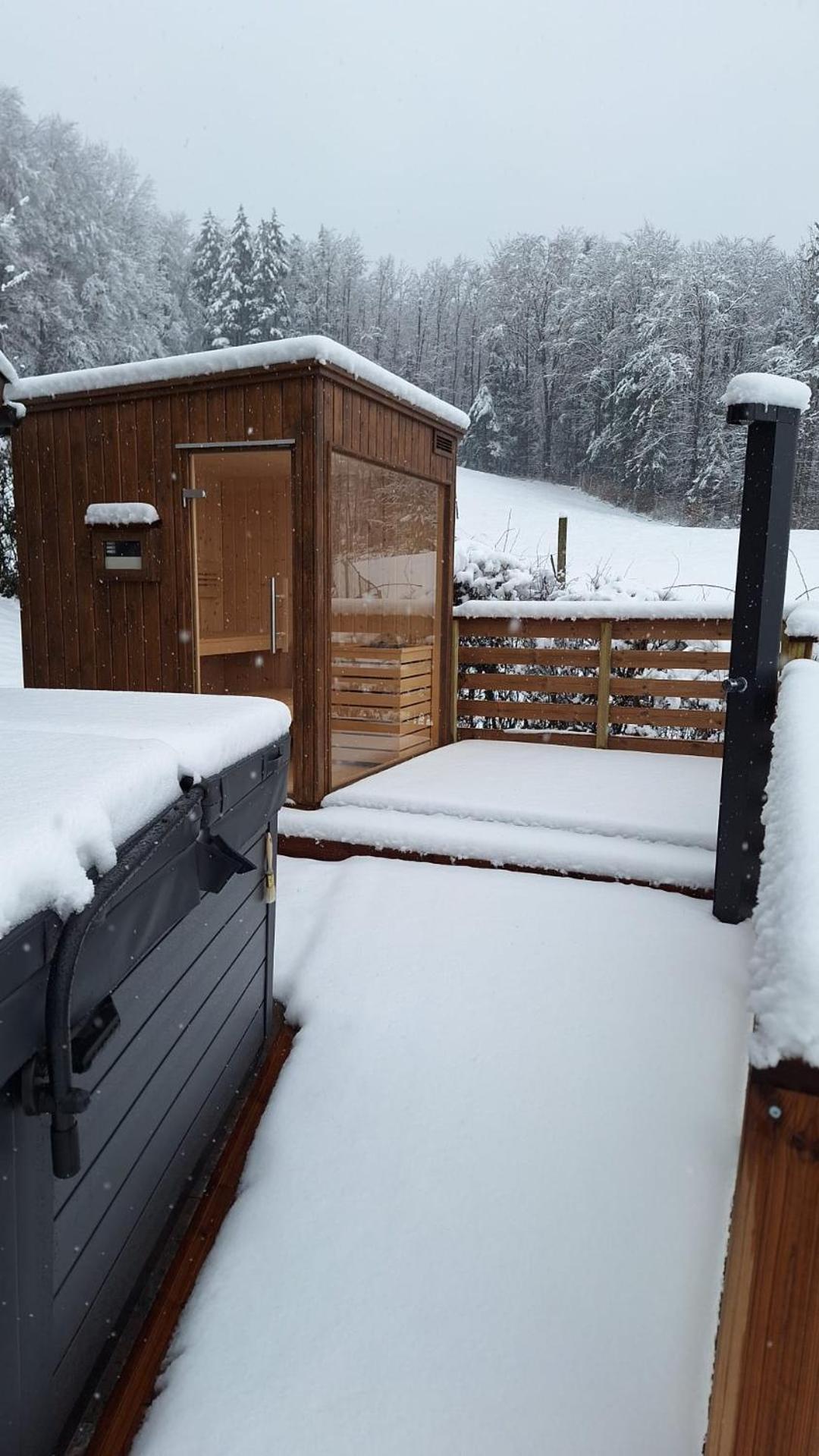 אדנט Luxus Alpenparadies Nahe Salzburg Sauna & Whirlpool מראה חיצוני תמונה